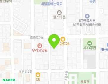 전북특별자치도 군산시 조촌안3길 23-3 (조촌동, 광휘교회) 지도