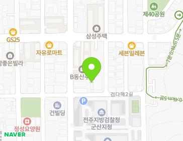 전북특별자치도 군산시 검다메2길 29 (조촌동, 군산시온교회) 지도