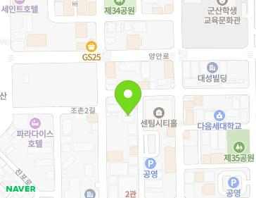 전북특별자치도 군산시 조촌3길 33 (조촌동, 군산성락교회) 지도