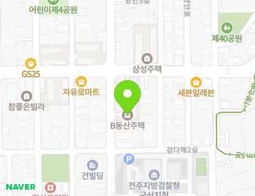 전북특별자치도 군산시 양안로 68 (조촌동, 동산연립주택) 지도