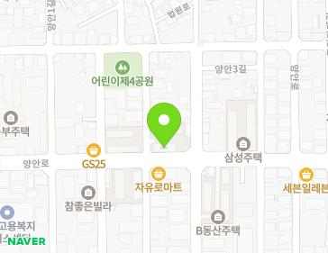 전북특별자치도 군산시 법원로 87 (조촌동, 동산연립주택) 지도