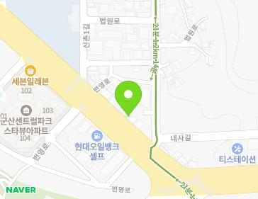 전북특별자치도 군산시 번영로 203 (조촌동, 동광교회) 지도