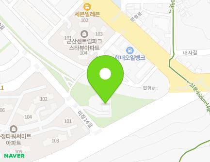 전북특별자치도 군산시 공단대로 16-8 (조촌동, 그리심교회) 지도