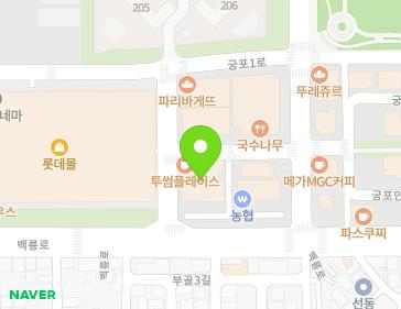 전북특별자치도 군산시 궁포1로 24-9 (조촌동, 엔비빌딩) 지도
