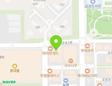 전북특별자치도 군산시 궁포1로 24-3 (조촌동) 지도