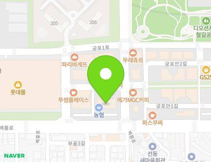 전북특별자치도 군산시 궁포3로 5 (조촌동) 지도