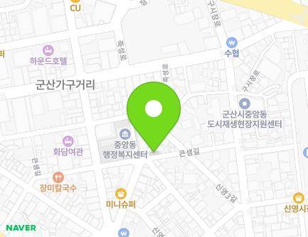 전북특별자치도 군산시 큰샘길 51 (죽성동) 지도
