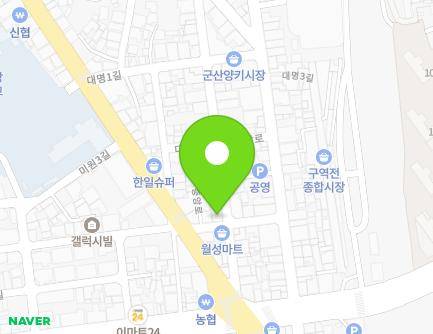 전북특별자치도 군산시 대명2길 9 (중앙로3가, 탱고) 지도