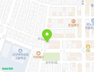 전북특별자치도 군산시 상지곡안3길 22 (지곡동, 베이비스튜디오) 지도