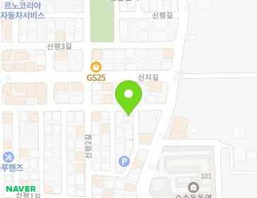 전북특별자치도 군산시 신평2길 20 (지곡동, 백화건설) 지도