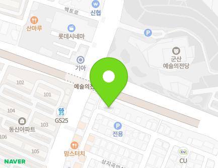 전북특별자치도 군산시 상지곡안4길 60 (지곡동, 풀무원녹즙) 지도