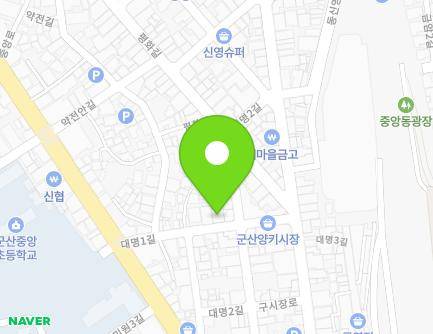전북특별자치도 군산시 대명1길 11 (평화동, 평화당한약방) 지도