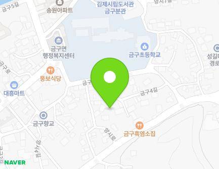 전북특별자치도 김제시 금구면 금구4길 30-6 지도