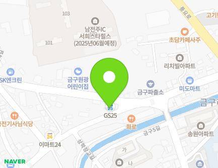 전북특별자치도 김제시 금구면 봉두4길 13 지도