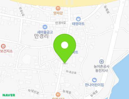 전북특별자치도 김제시 만경읍 두내산로 22 지도