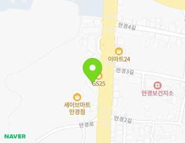 전북특별자치도 김제시 만경읍 만경로 807 지도