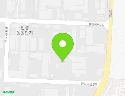전북특별자치도 김제시 만경읍 만경공단1길 8 ((주)팜스토리서울사료김제) 지도
