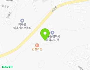 전북특별자치도 김제시 백구면 황토로 1256 지도