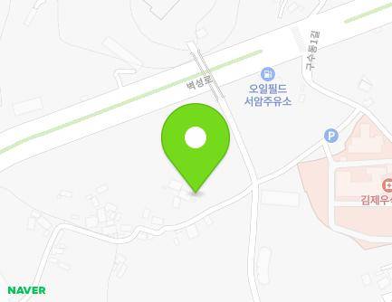 전북특별자치도 김제시 전초암길 69 (서암동) 지도