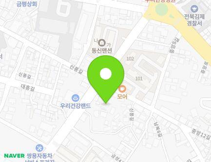 전북특별자치도 김제시 신풍길 153-1 (신풍동) 지도