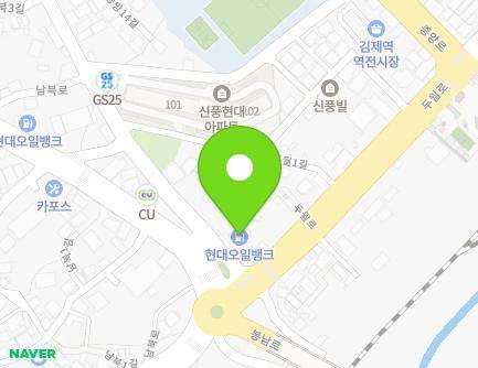 전북특별자치도 김제시 남북로 4 (신풍동) 지도