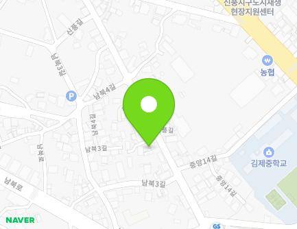 전북특별자치도 김제시 신풍길 69-5 (신풍동) 지도