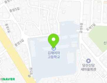 전북특별자치도 김제시 중앙로 193 (신풍동, 김제여고) 지도