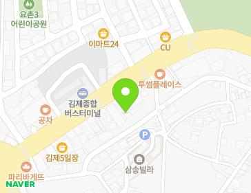 전북특별자치도 김제시 동서로 248 (요촌동) 지도