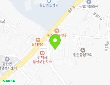 전북특별자치도 김제시 황산면 봉월5길 9 지도
