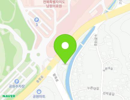 전북특별자치도 남원시 충정로 370 (고죽동, 백제약국) 지도