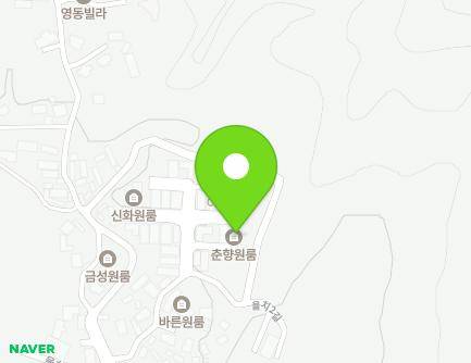 전북특별자치도 남원시 율치2길 16-5 (광치동, 춘향원룸) 지도