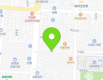 전북특별자치도 남원시 고샘길 18 (금동, 삼거리세탁소) 지도