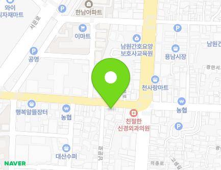 전북특별자치도 남원시 남문로 406 (금동, 흑백장식지업사) 지도