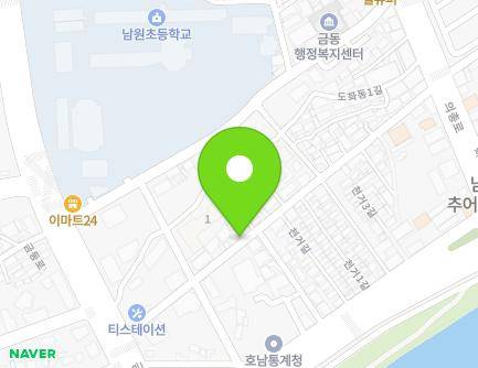 전북특별자치도 남원시 도화동길 46 (금동) 지도