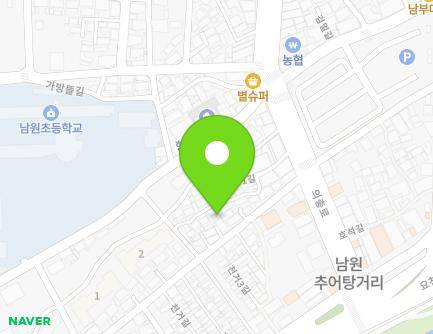전북특별자치도 남원시 도화동길 22-2 (금동) 지도