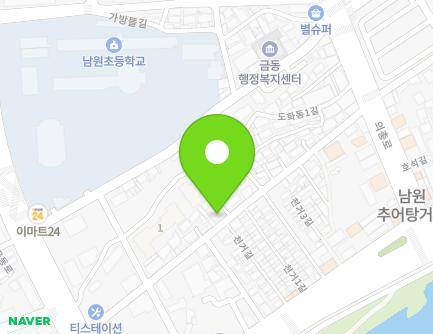 전북특별자치도 남원시 도화동길 38 (금동) 지도