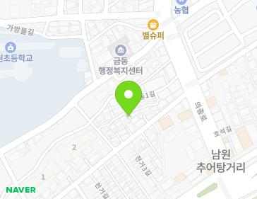 전북특별자치도 남원시 도화동길 16-1 (금동) 지도