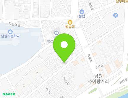 전북특별자치도 남원시 도화동길 18 (금동) 지도