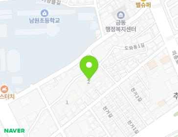 전북특별자치도 남원시 도화동길 28-5 (금동) 지도