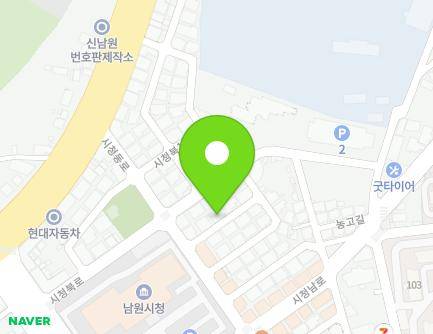 전북특별자치도 남원시 시청동로 38-9 (도통동, (유)경우산업) 지도