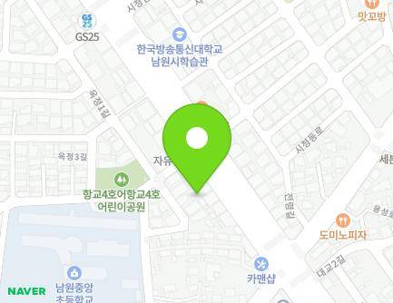 전북특별자치도 남원시 시청로 33 (도통동, 빙고음악홀) 지도