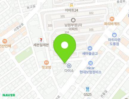 전북특별자치도 남원시 용성로 197-15 (도통동, 희예헤어샵) 지도