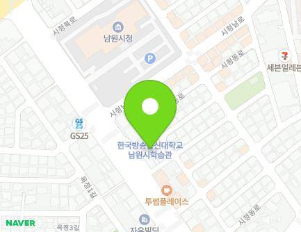 전북특별자치도 남원시 시청로 48 (도통동) 지도