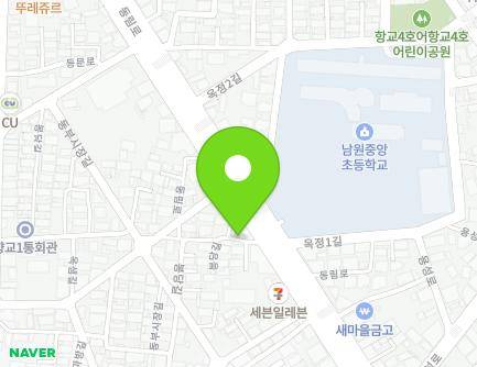 전북특별자치도 남원시 동림로 35 (동충동) 지도