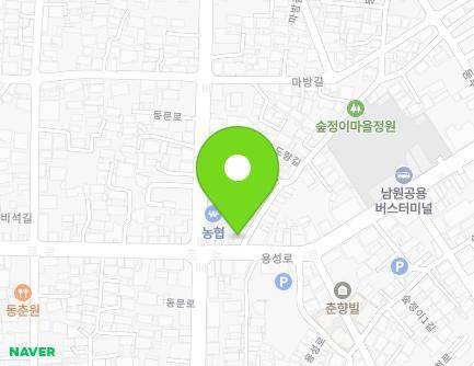 전북특별자치도 남원시 용성로 89-1 (동충동, 서영환내과의원) 지도