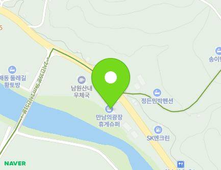 전북특별자치도 남원시 산내면 천왕봉로 582 (만남의광장) 지도