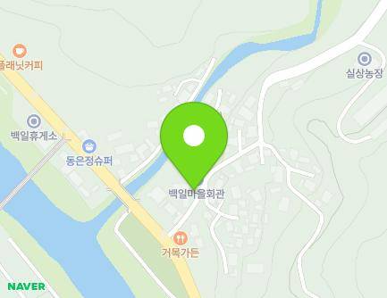 전북특별자치도 남원시 산내면 백일길 7 (백일마을회관) 지도