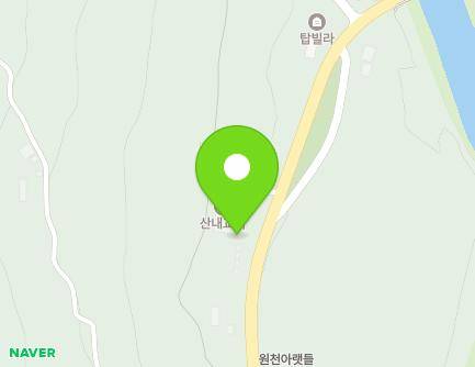 전북특별자치도 남원시 산내면 지리산로 1551-5 (교회) 지도