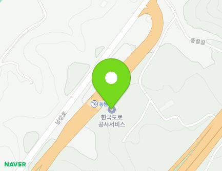 전북특별자치도 남원시 산동면 광주대구고속도로 67 지도