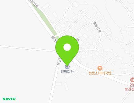전북특별자치도 남원시 송동면 물머리로 174 (양평회관) 지도